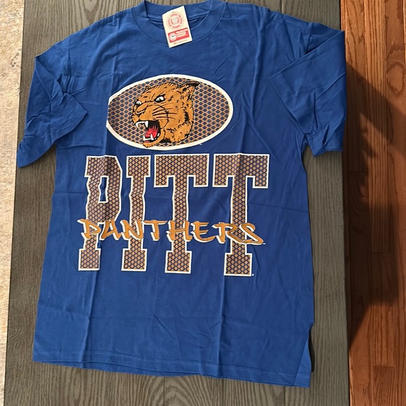 Vintage PITT Panthers Tee Shirt - New with tags - Picture 1 of 6